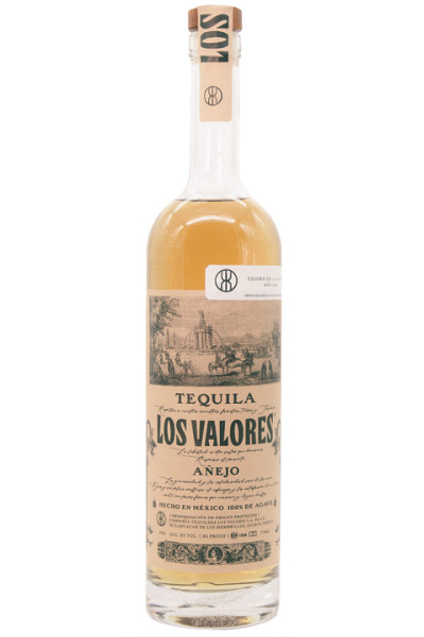 Los Valores Anejo Tequila 750ml