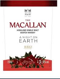 Macallan A Night on Earth in Jerez Highland Single Malt Scotch Whiskey 750ml