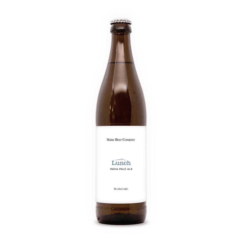 Maine Beer Company Lunch India Pale Ale Beer Bottle 16-Oz