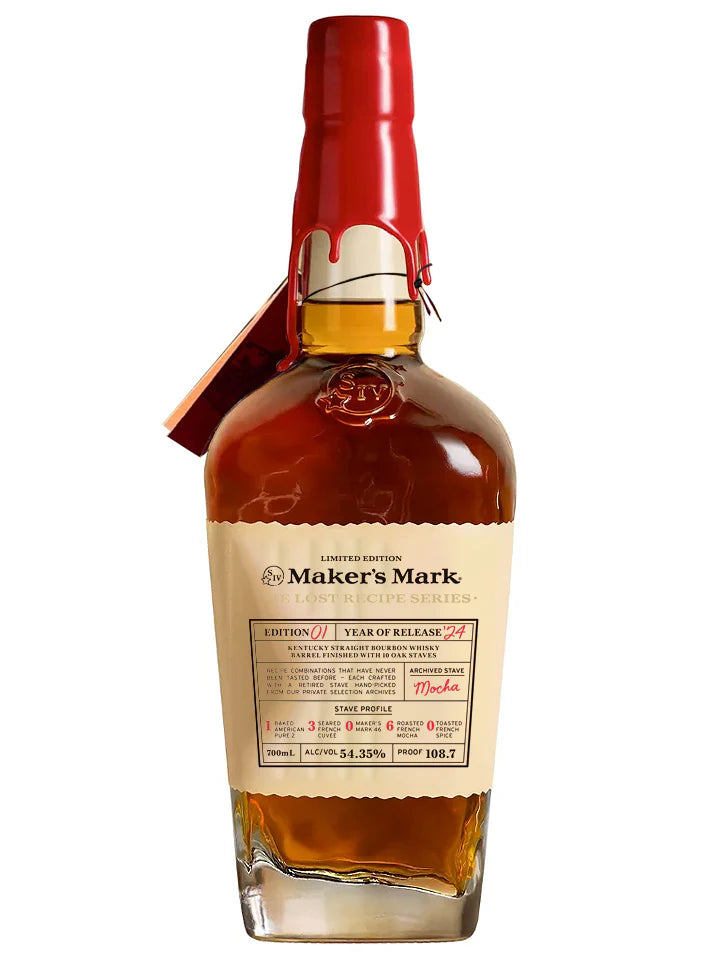 Maker's Mark The Lost Recipes Kentucky Straight Bourbon Whiskey 700ml