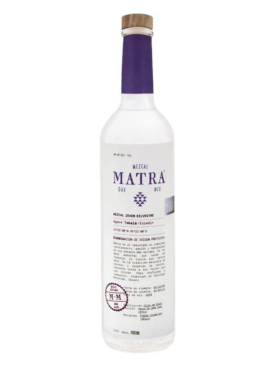 Matra Silvestre Espadin Tobala Mezcal 750ml