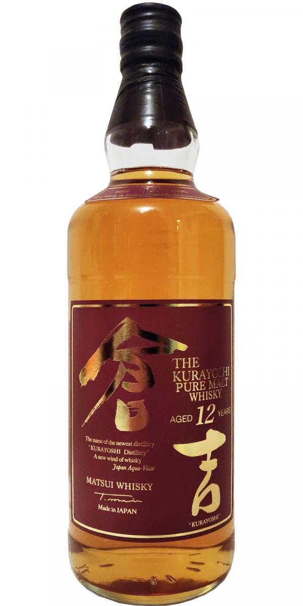 Matsui Shuzo The Kurayoshi 12 Year Old Pure Malt Whisky 700ml