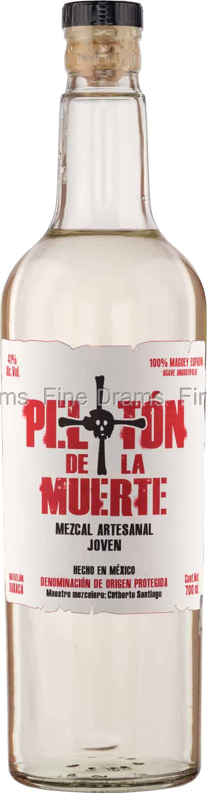 Mezcales De Leyenda Peloton de La Muerte Mezcal 1Lt