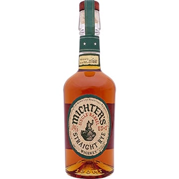 Michter's US-1 Single Barrel Straight Rye Whiskey 750ml