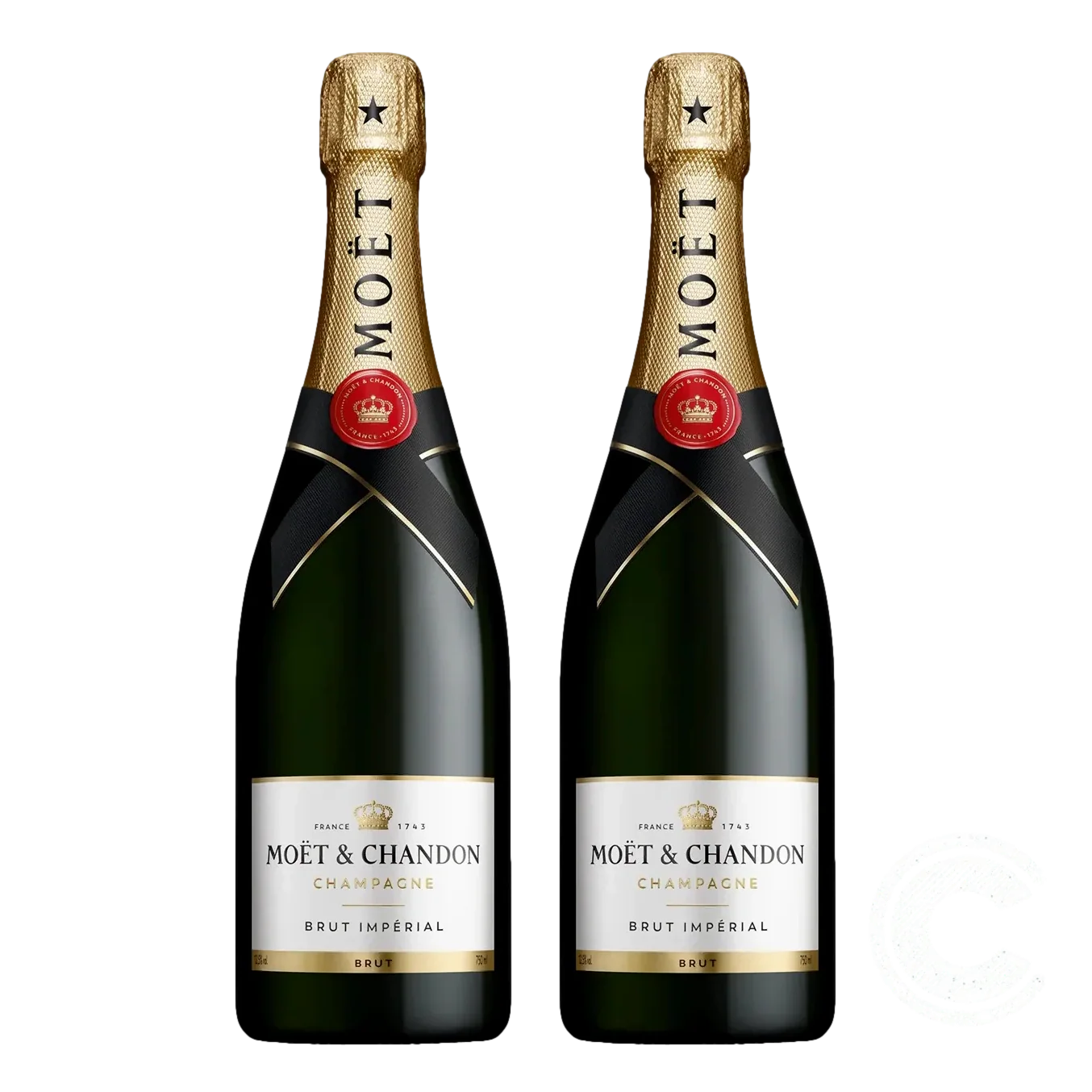 MOËT & CHANDON BRUT IMPERIAL 375ml　２本セット Moet & Chandon Brut Imperial 2-Pack – Liquor Express