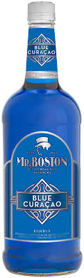 Mr. Boston Blue Curacao Liqueur 1Lt