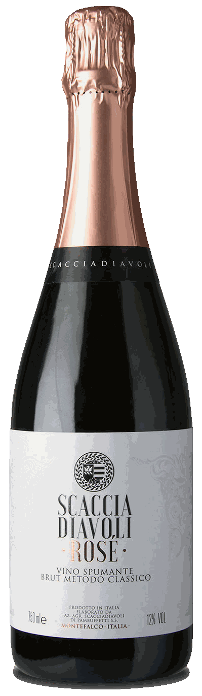 N.V. Scacciadiavoli Spumante Rosé Brut 750ml