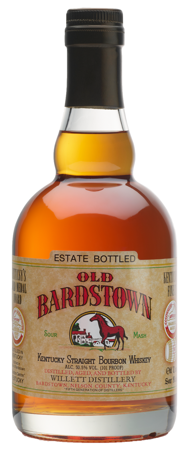 Old Bardstown Estate 101 Proof Bottled Kentucky Straight Bourbon Whisky 750ml