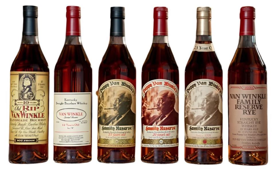 Old Rip Van Winkle Whiskey Lineup Collection 750ml 6-Pack – Liquor
