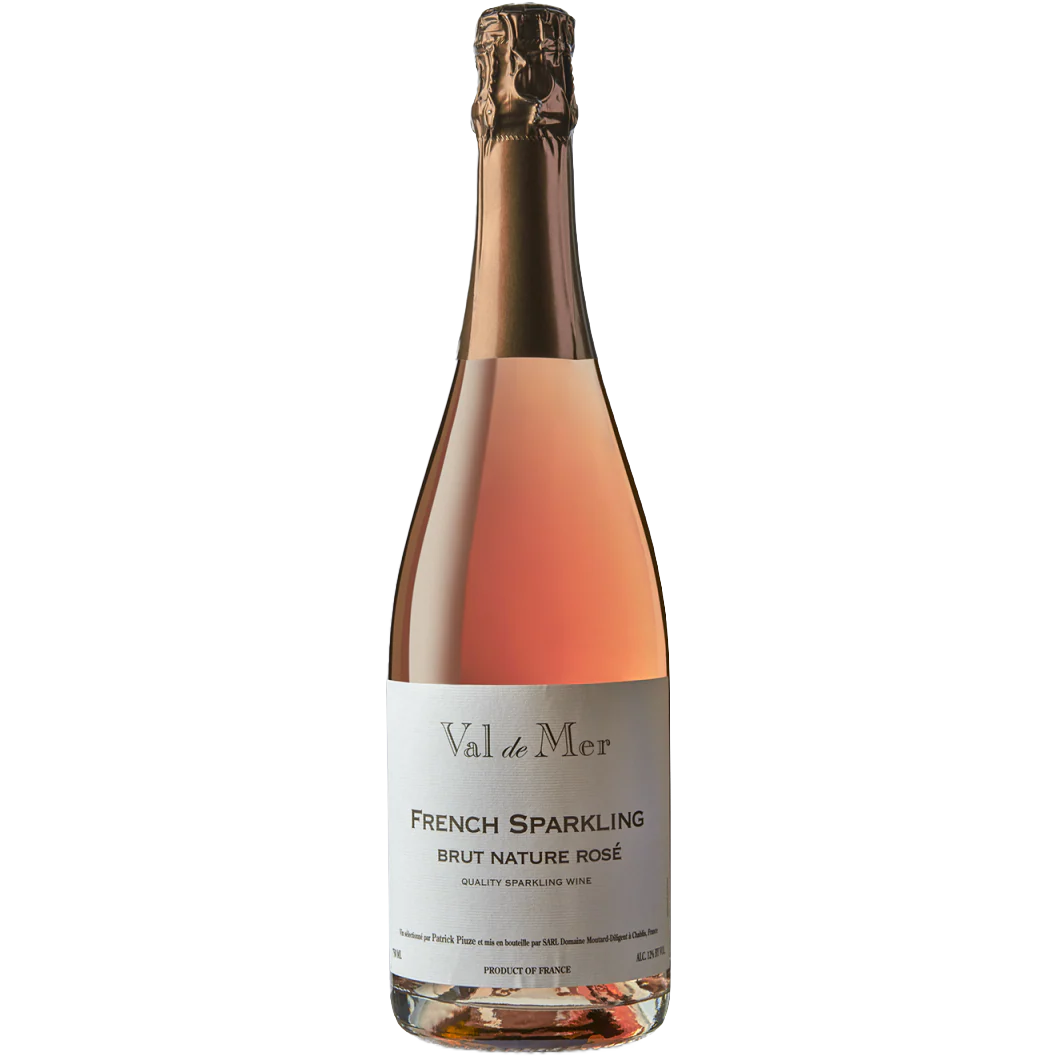 Patrick Piuze Val de Mer Cremant de Bourgogne Brut Nature Rose 750ml