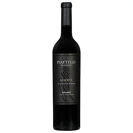 Piattelli Vineyards Reserve Malbec 750ml