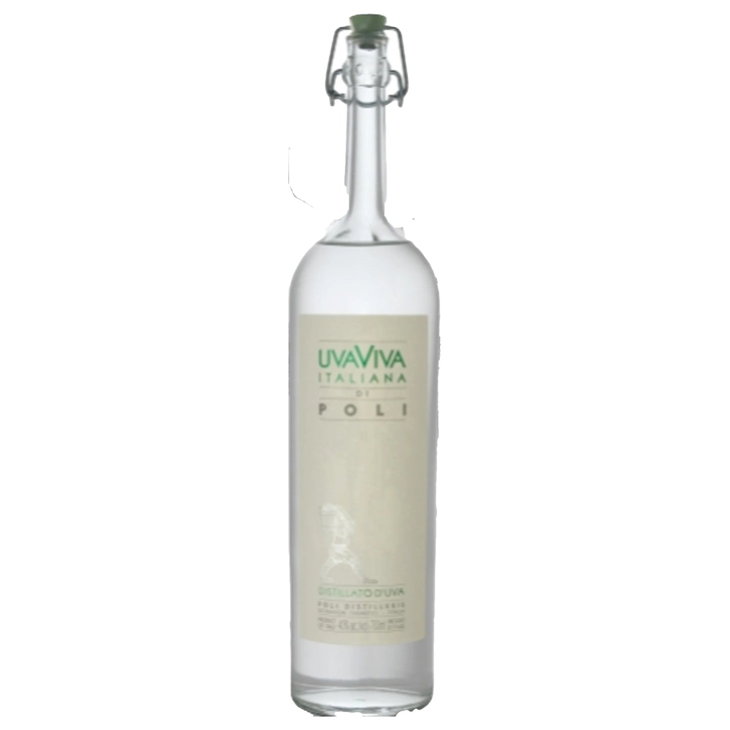 Poli Distillery 80 Proof Uva Viva Italiana Di Poli Grape Brandy 750ml