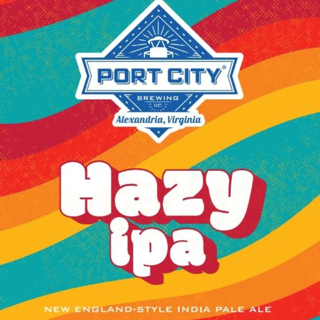 Port City Brewing Hazy India Pale Ale Beer 16-Oz Can 4-Pack