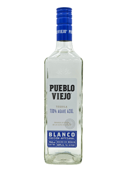Pueblo Viejo Blanco Tequila 750ml