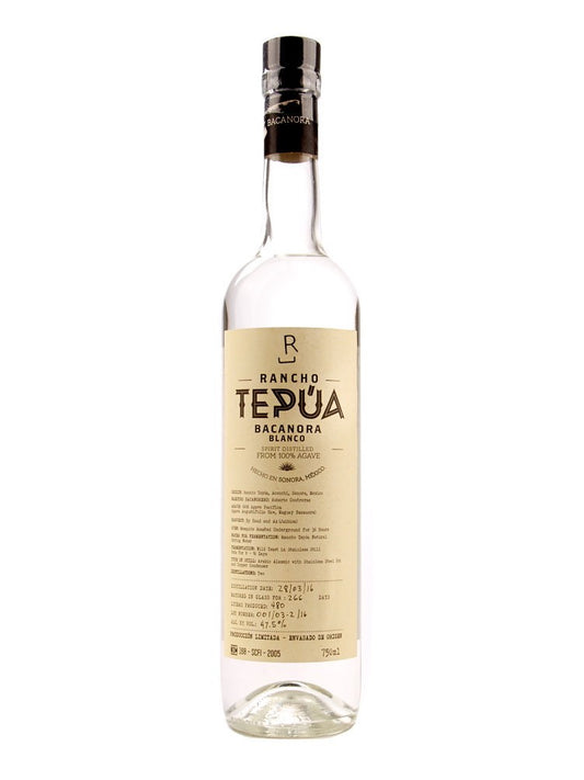 Rancho Tepua Bacanora Blanco Tequila 750ml