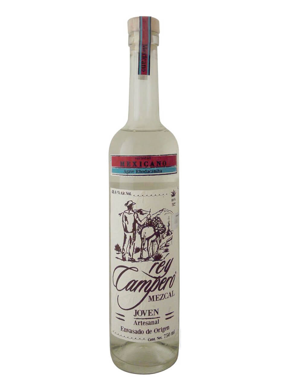 Rey Campero Mexicano Agave Rhodacantha Joven Mezcal 750ml