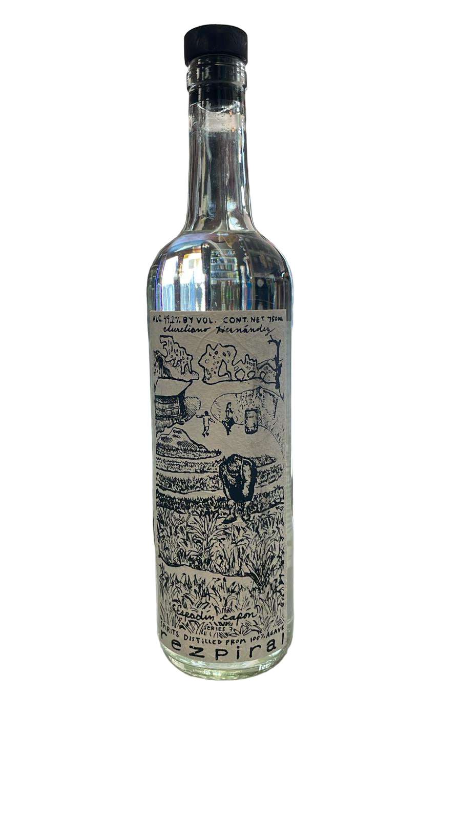 Rezpiral Aureliano Hernandez Martinez Espadin Capon Agave Spirit 750ml