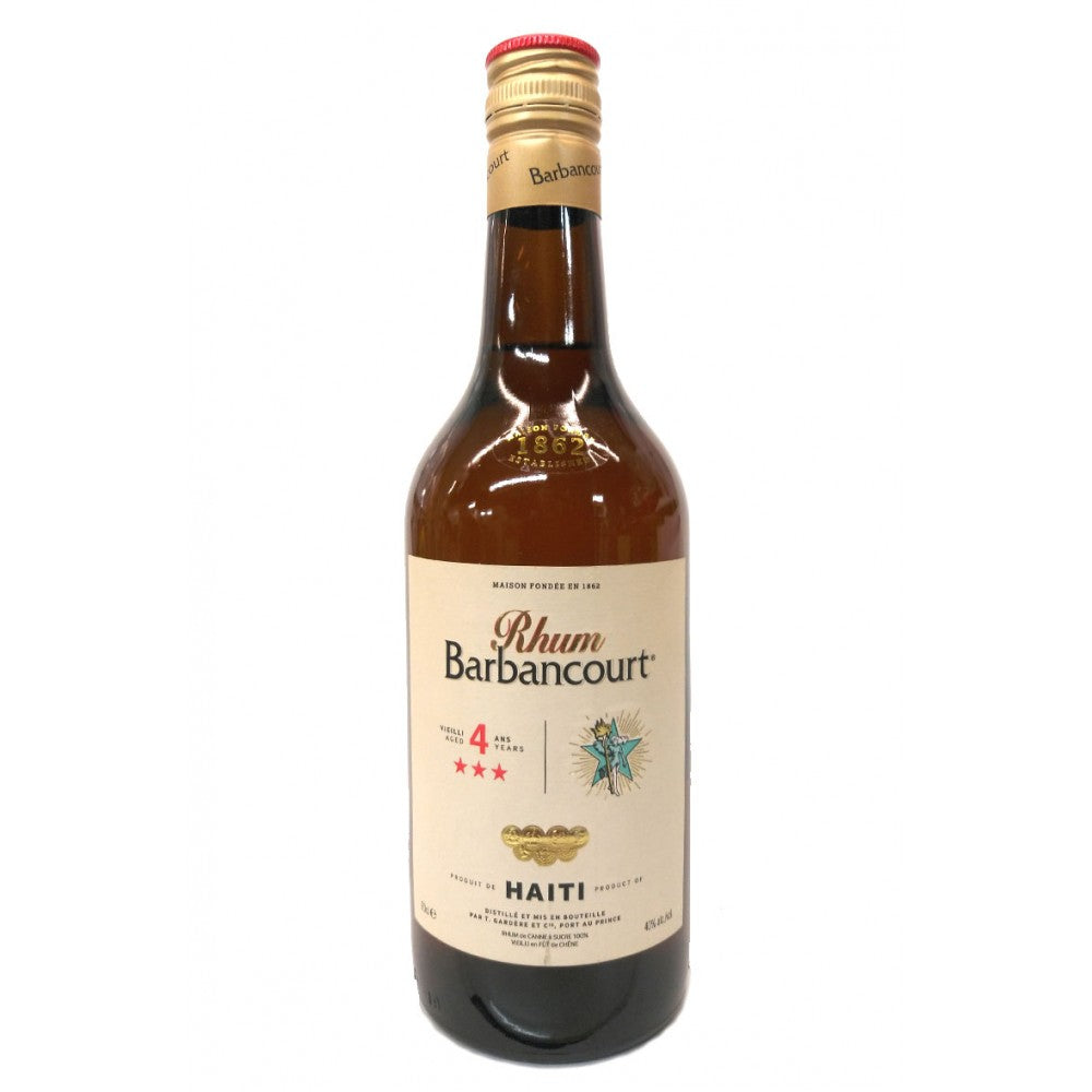 Rhum Barbancourt Three Star 4 Year Old Rum 750ml