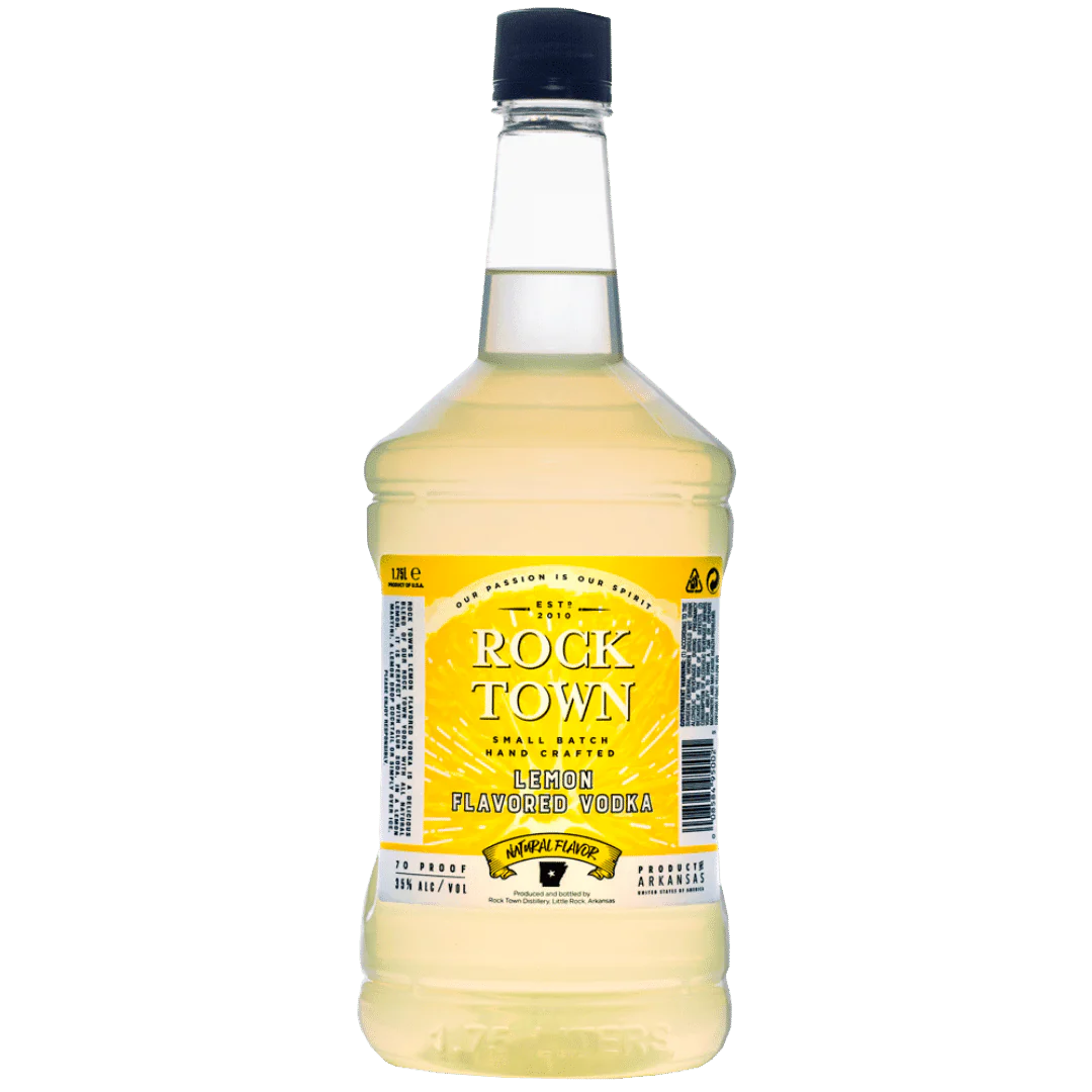 Rock Town Small Batch Hand Crafted Lemon Vodka 1Lt