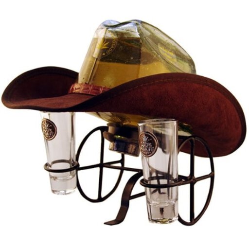 Rodeo Hat Cowboy Hat Gold Tequila 1Lt