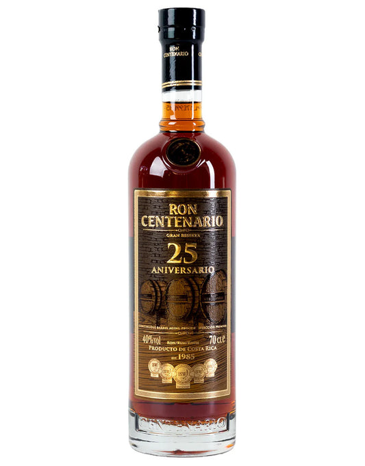 Ron Centenario 25 Anos Gran Reserva Centenario Rum 750ml