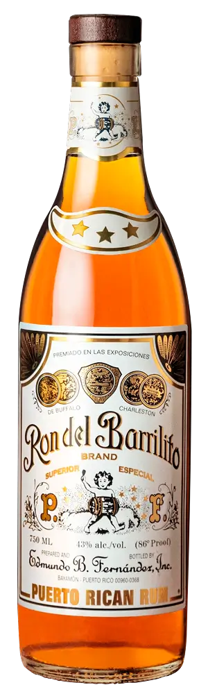 Ron del Barrilito ラム酒 750ml Ron del Barrilito Superior Especial 3 Star Rum 750ml – Liquor Express