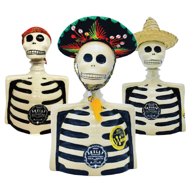 Skelly Tequila Bundle 750ml 3-Pack