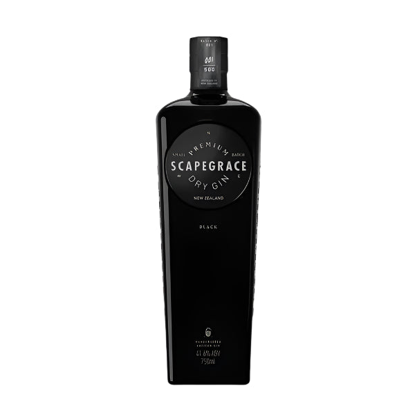Scapegrace Rogue Society Black Premium Small Batch Dry Gin 750ml