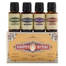 Scrappy's Bitters Classic Mini Set Bitters Non Alcoholic 5-Oz 4-Pack