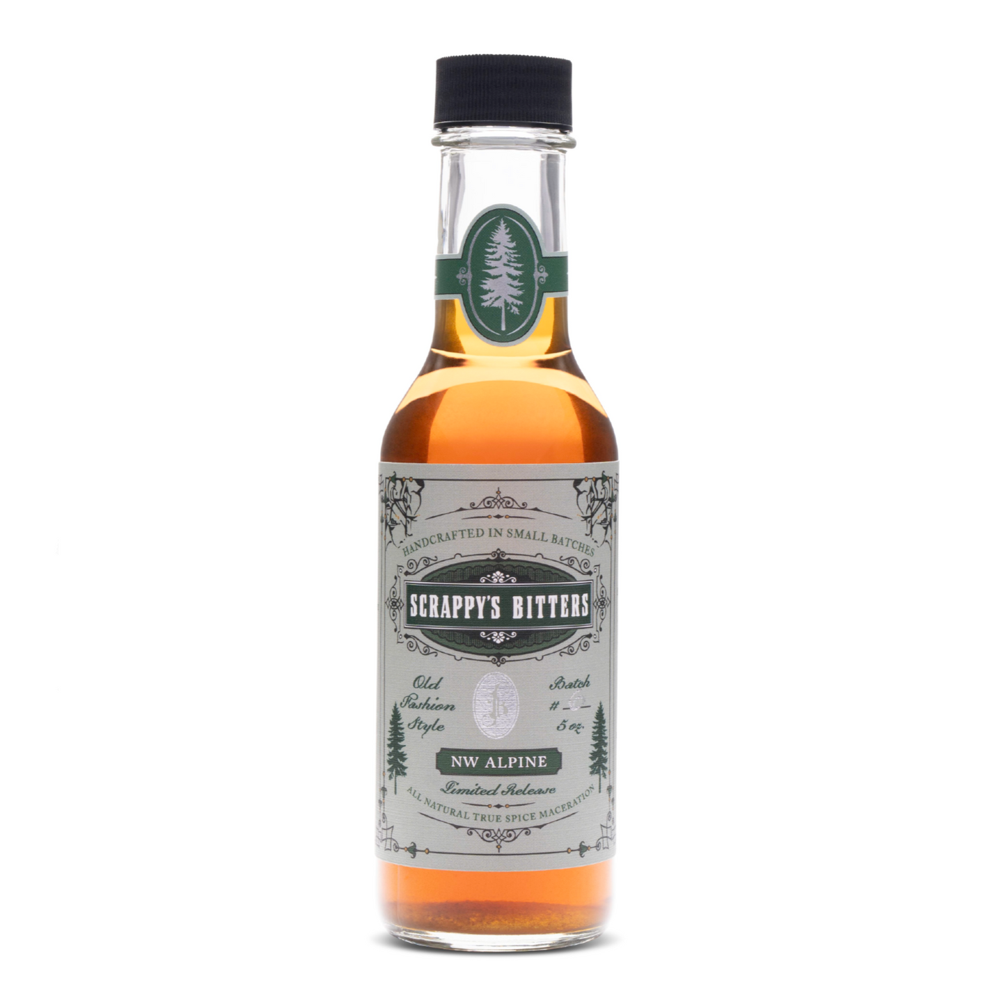 Scrappy's Northwest Alpine Non-Alcoholic Bitters 5-Oz