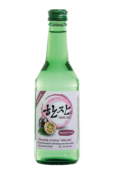 Han Jan Passion Fruit Soju 375ml