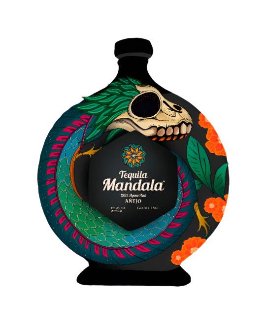 2023 Mandala Dia De Muertos Limited Edition Anejo Tequila 1Lt