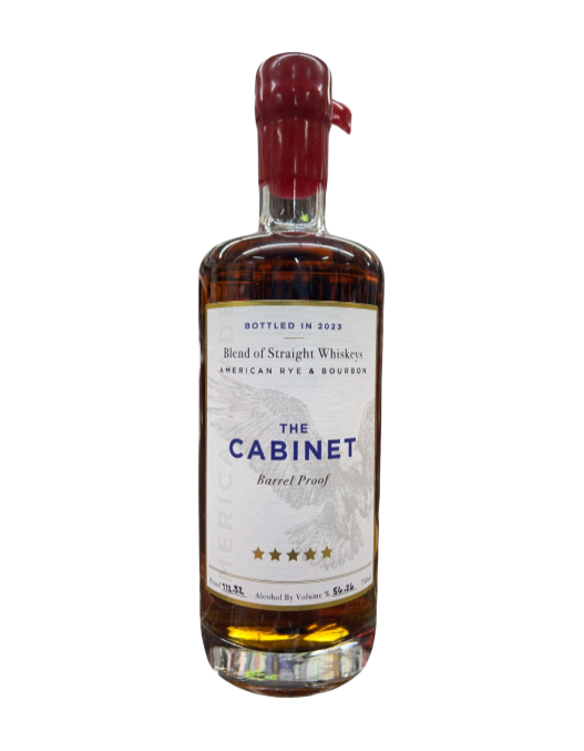 2023 Proof & Wood The Cabinet Barrel Proof Blended Straight Whiskey