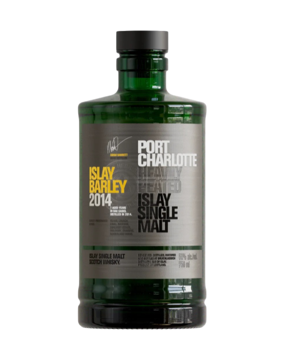 2014 Bruichladdich Port Charlotte IBHP Islay Barley Heavily Peated Vintage Single Malt Scotch Whisky 750ml