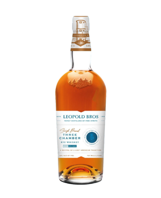 2022 Leopold Brothers Three Chamber Rye Whiskey 750ml