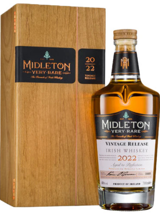 2022 Midleton Very Rare Vintage Blended Irish Whiskey