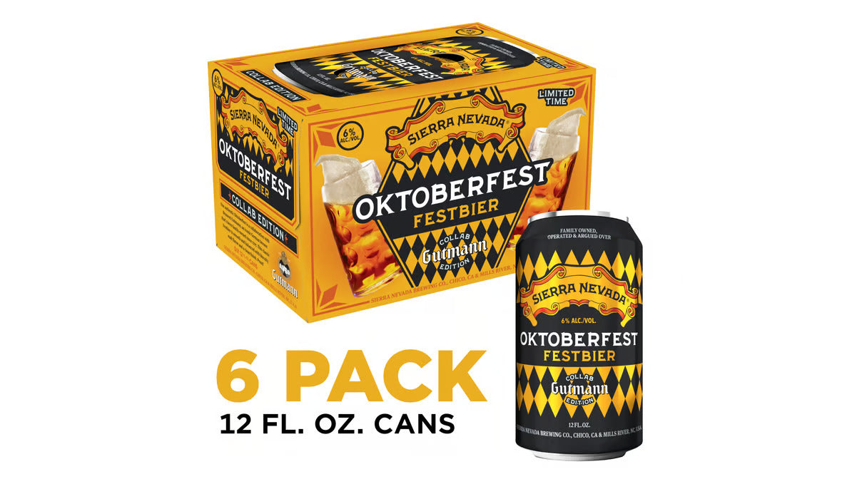 Sierra Nevada Brewing Octoberfest Beer 12-Oz Can 6-Pack