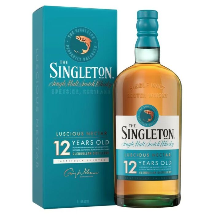 Singleton of Glendullan 12 Year Old Whisky 750ml