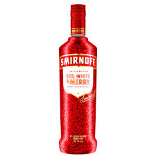 Smirnoff Limited Edition Red, White & Merry Vodka 60 Proof Vodka 750ml