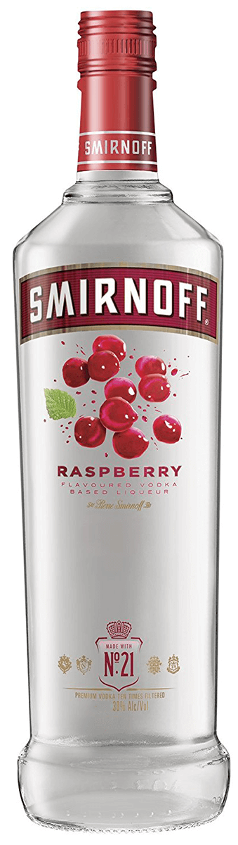Smirnoff Raspberry Vodka 1Lt