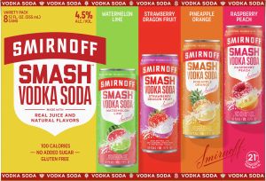 Smirnoff Smash Vodka Soda Variety 8-Pack