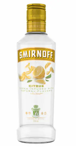 Smirnoff Twist of Citrus Flavored Vodka 375ml
