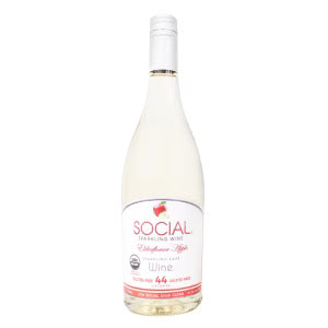 Social Sparkling Wine Elderflower Apple Sparkling Sake 750ml