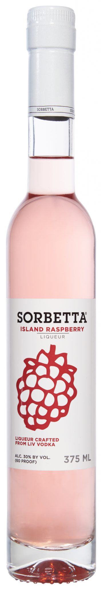Sorbetta Raspberry Liqueur Crafted from Liv Vodka 375ml