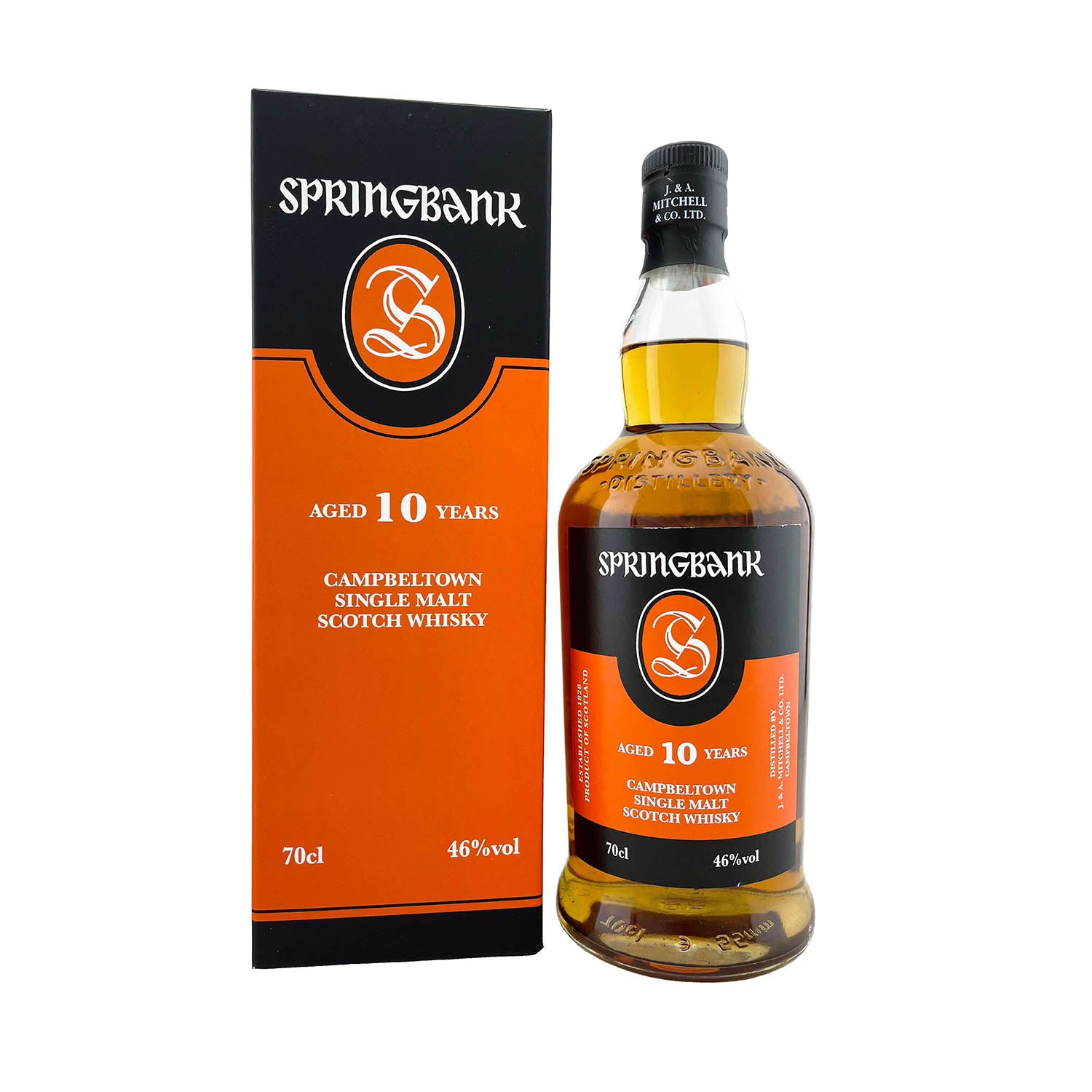 ウイスキー SPRINGBANK 10 YEARS 700ml Springbank 10 Year Old Single Malt Scotch Whisky 700ml