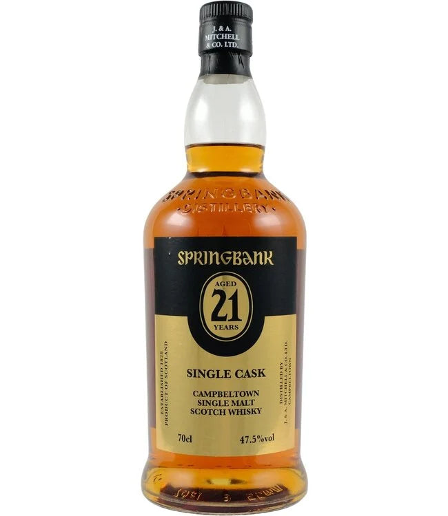 Springbank 21 Year Old Single Malt Scotch Whisky 700ml – Liquor