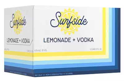 Stateside Surfside Lemonade and Vodka Cocktail 12-Oz Can 4-Pack