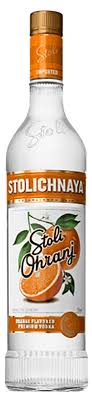 Stolichnaya Ohranj Orange Vodka 1Lt