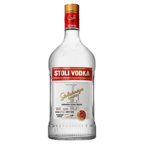 Stolichnaya Red Vodka 1.75Lt
