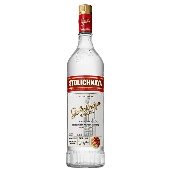 Stolichnaya Red Vodka 750ml